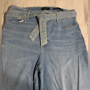 Banana Republic High Rise Wide Leg Jeans
